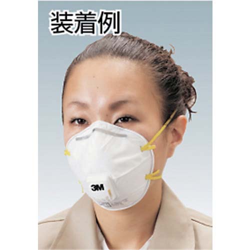 3M 使い捨て式防じんマスク 8812J DS1 排気弁付き (10枚入)