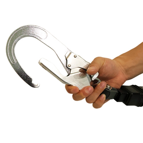 タイタン リコロ‐N ロック装置付巻取器 タイプ1ランヤード シングル (墜落制止用器具) HL-MR