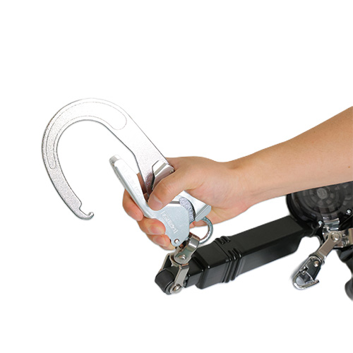 【アウトレット】タイタン リブラ ロック装置付巻取器 タイプ1ランヤード ダブル (墜落制止用器具) HL-MW