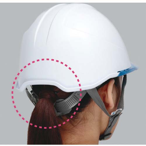 【廃番】ミドリ安全 女性用FRP製ヘルメット LSC-11F α 33ABブルー LSC-11F-ALPHA-33ABBL【納期目安:30日前後】