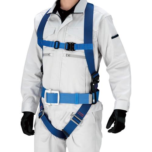 【廃番】ミドリ安全 メッシュハーネス 伸縮式ランヤード 胴ベルト付 MHF-600-AS-NV-M