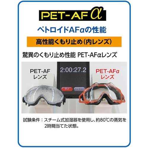 YAMAMOTO ゴグル型保護めがねレスキューモデル クイックベルトタイプ SS-7000CL QB WHT