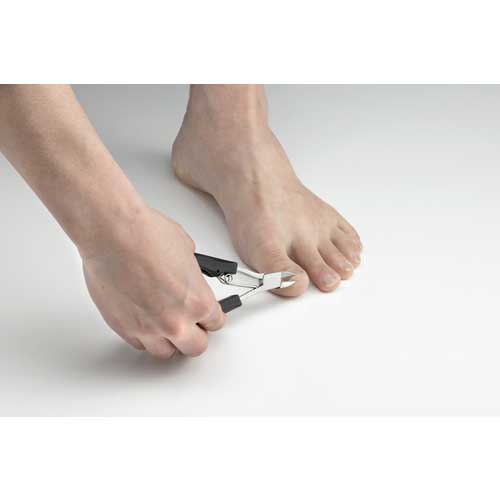 GREENBELL ステンレス製 巻き爪専用ニッパーつめきり 全長120mm G-1029