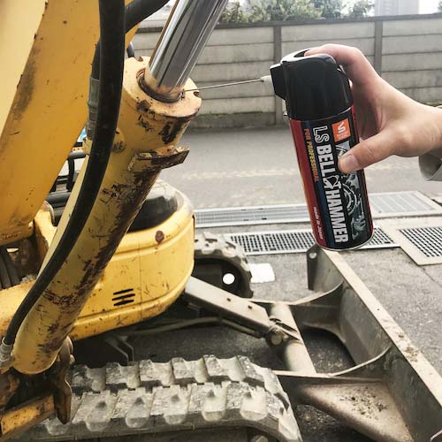 スズキ機工 超極圧潤滑剤 LSベルハンマー スプレー 420ml LSBH01