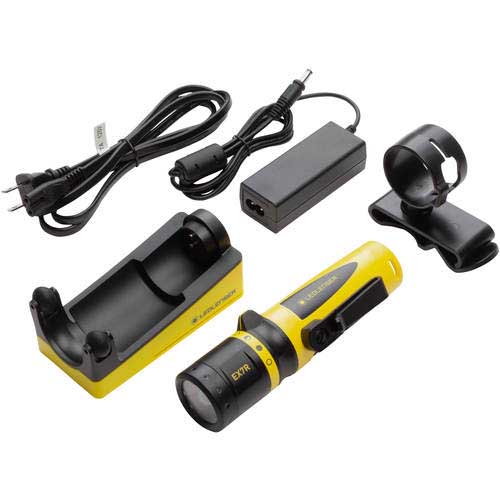 LEDLENSER 充電式防爆懐中電灯(LED) レッドレンザー EX7R 明るさ220lm 502101