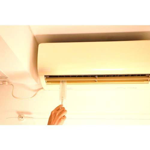 アース らくハピ エアコンの防カビスキマワイパーセット 689115