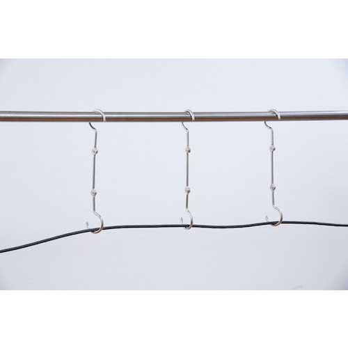 水本 ステンレス パイプキャッチ 線径6mm 内径65mm (1個入) B-2696