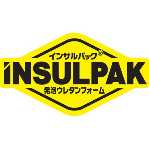 ABC 簡易型発泡ウレタンフォーム 1液ガンタイプ 弾性ウレタンフォーム インサルパック インサルエラスティックフォーム 750ml フォーム色:ホワイト ELASF