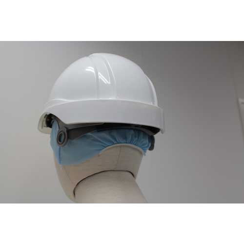 【廃番】TRUSCO 汗吸収タイプヘルメット用インナー紙帽子 不織布 (100枚入) 青 IPH-B100