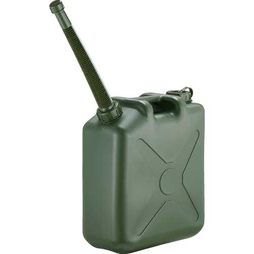 TRUSCO 両口ポリタンク(扁平缶)用ノズル OD色 T2041N-OD