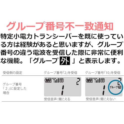 【廃番】KENWOOD 特定小電力トランシーバー(交互通話) UBZ-LS20Y