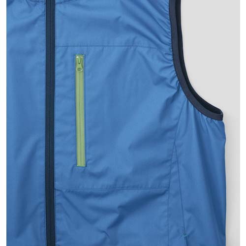 空調服 遮熱タチエリ空調ベスト シルバー L KU92140K30S3