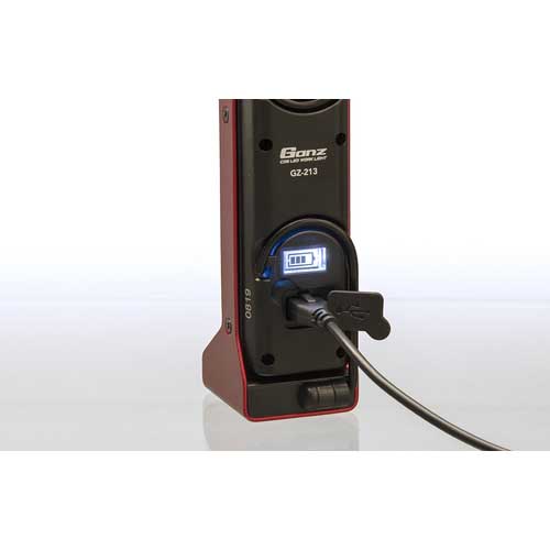 【廃番】GENTOS COB LED搭載充電式ワークライト GANZ【現品限り】後継品GZ-223 GZ-213