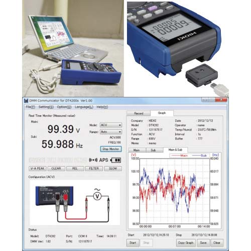 HIOKI デジタルマルチメータ DT4256