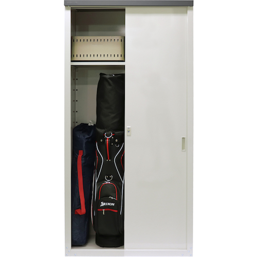 グリーンライフ 家庭用収納庫182(ハーフ棚仕様) HS-182HT