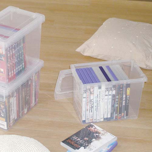 TENMA DVDいれと庫 ライト クリア 175×300×210 110005781