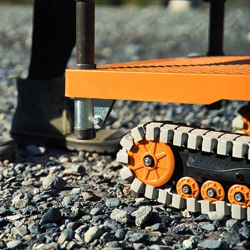 yazaki 運搬台車 アクロス イレクター製クローラータイプ AXN-450