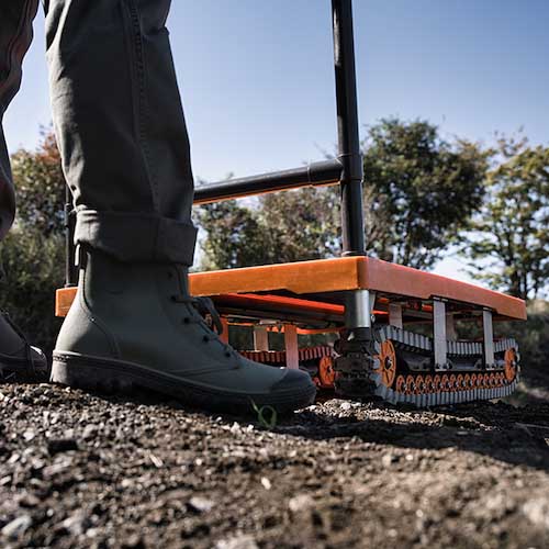 yazaki 運搬台車 アクロス イレクター製クローラータイプ AXN-450L