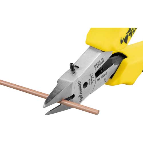 TTC マイクロニッパー 先細タイプ 120mm 成型グリップ バネ付き PM-120DG