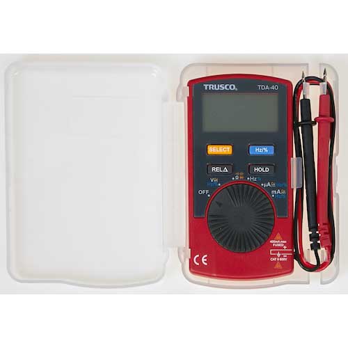 TRUSCO デジタルカードマルチメータ TDA-40