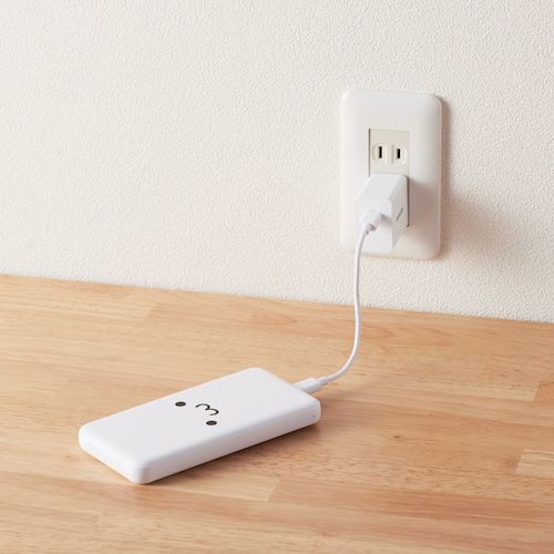 エレコム モバイルバッテリー 10000mAh PD準拠 20W出力 PSE適合 ホワイトフェイス DE-C28-10000WF