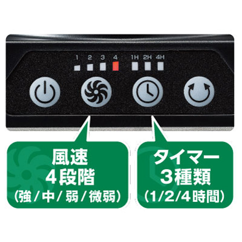 【廃番】HiKOKI 【トラスコ在庫なくなり次第2025今季完売】 コードレスファン UF18DA-NN