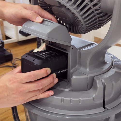 【アウトレット】 SHOWA コードレス ミストワークファン N2306の通販｜現場市場