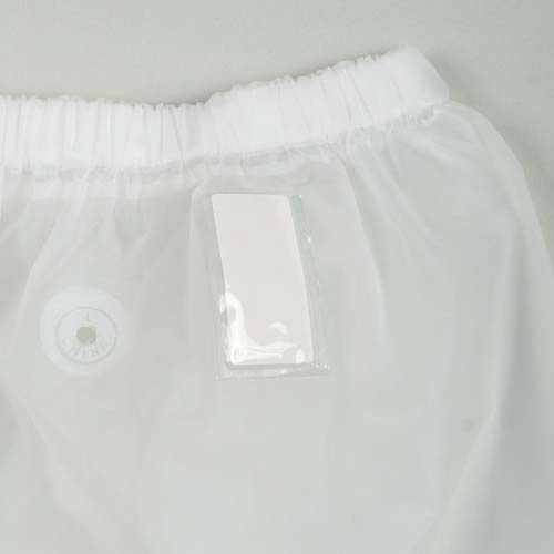 カジメイク EVAレインスーツ(マチ付リュックサック) クリア LL 1560-90-LL