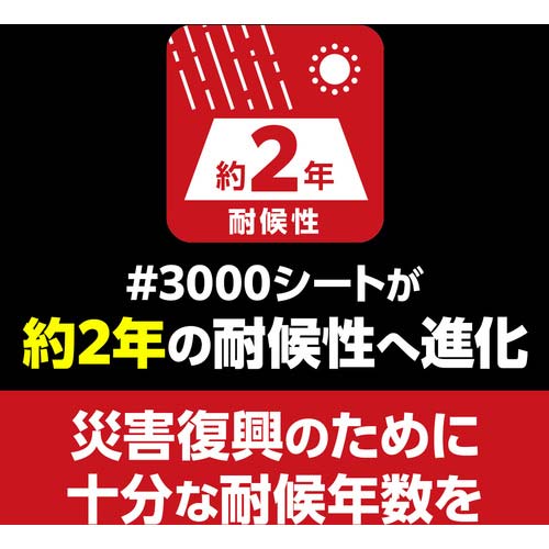 萩原 ターピー 防災・減災シート#3000 ODグリーン 10m×10m BOUSAI-OD1010