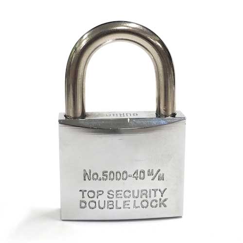 ガード ステンレスシャックル南京錠 40mm NO.5000-40