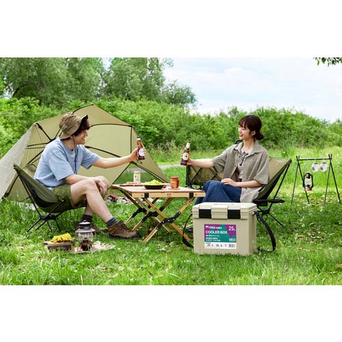 アイリスオーヤマ 202874 クーラーボックス 25L ベージュ CL-25