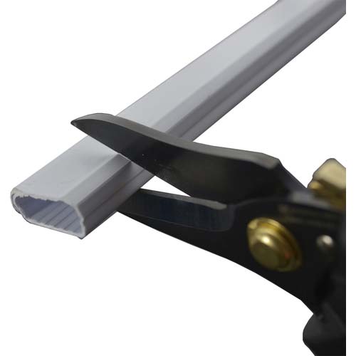 フジ矢 電工ストレートバサミロック付き(黒金) FM04-180NL-BG