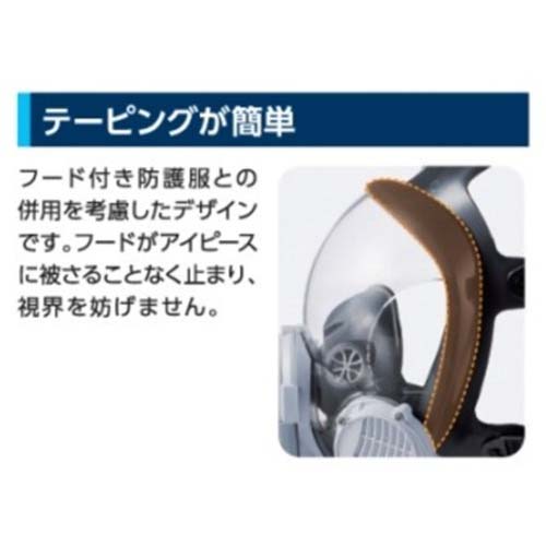 シゲマツ 電動ファン付き呼吸用保護具 Sy099P(フィルタ・吸収缶別売り)(20670) SY099P-H(M)
