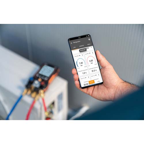 TESTO デジタルマニホールド 550s セット 0564 5502 55