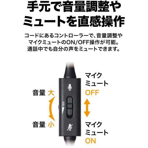 オーディオテクニカ インナーイヤーヘッドセット ATH-202COM WH