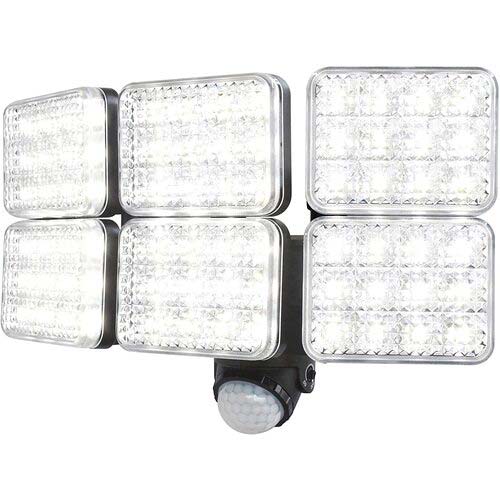 大進 LEDソーラーセンサーライト6灯式 極 DLS-10T600