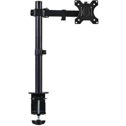 ELECOM モニターアーム ディスプレイアーム シングルアーム ショート ブラック DPA-SS03BK