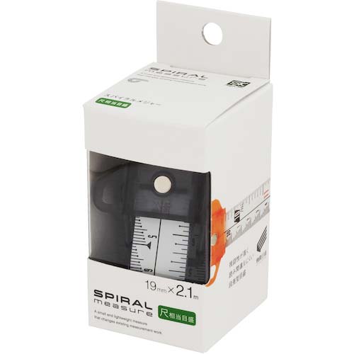 SK スパイラルメジャー 尺相当目盛 グレー SMT-1920SGY