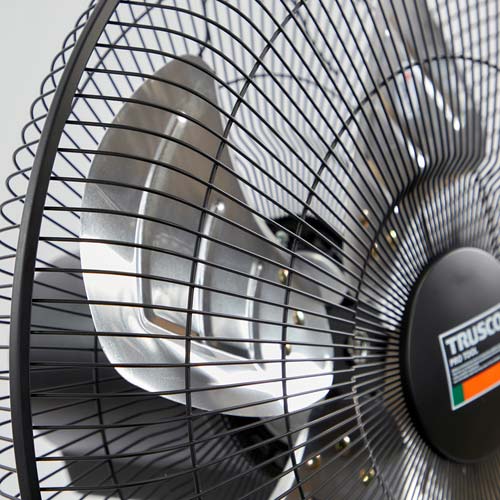 TRUSCO 全閉式工場扇 ジェネラルファン “大風量” スタンドタイプ アルミハネ AF-45S