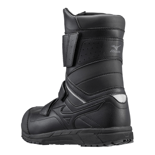 【廃番】ミズノ オールマイティBS29H 安全半長靴 ブラック 23.5 F1GA210209