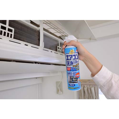 アース らくハピ エアコン洗浄スプレー Nextplus