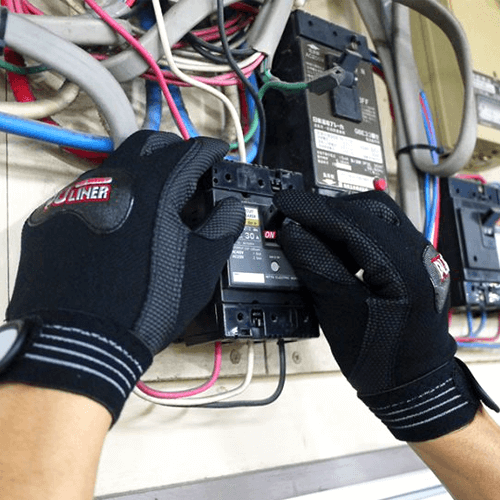 富士グローブ 合成皮革手袋 PUライナーアルファ