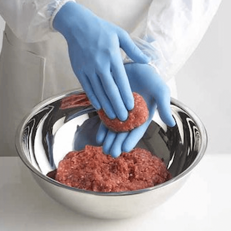 SHOWA ニトリルゴム 使い捨て手袋 No882 ニトリスト・タッチ 100枚入 Lサイズ NO882-L