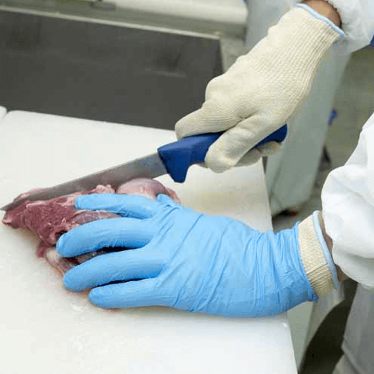 SHOWA ニトリルゴム 使い捨て手袋 No883 ニトリスト・タフ 100枚入 Mサイズ NO883-M