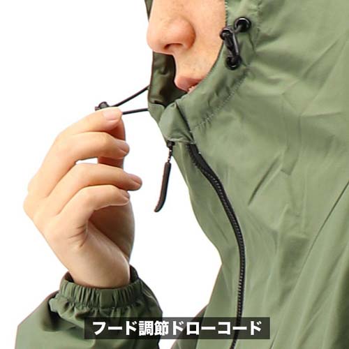 【9月再入荷予定】HUMMER 超はっ水アノラック イエロー M HM-W6