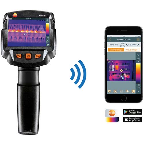 【廃番】TESTO 赤外線サーモグラフィ 871 TESTO871