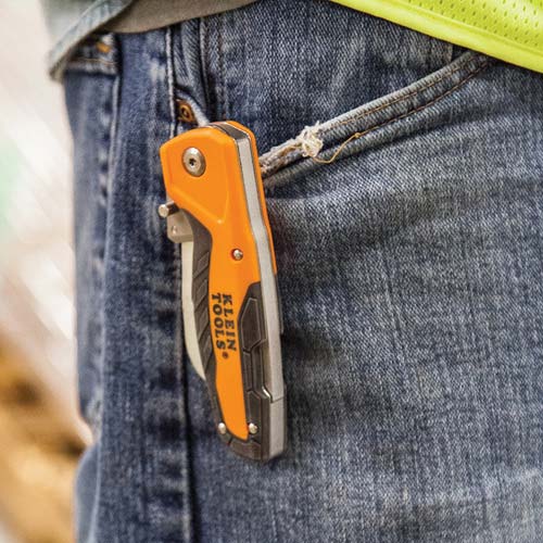 KLEIN 電工ナイフ(折りたたみ式・替刃式) 44218