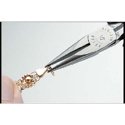 KEIBA ラジオペンチ・溝なし 2com.ハンドル 120 HLC-D14