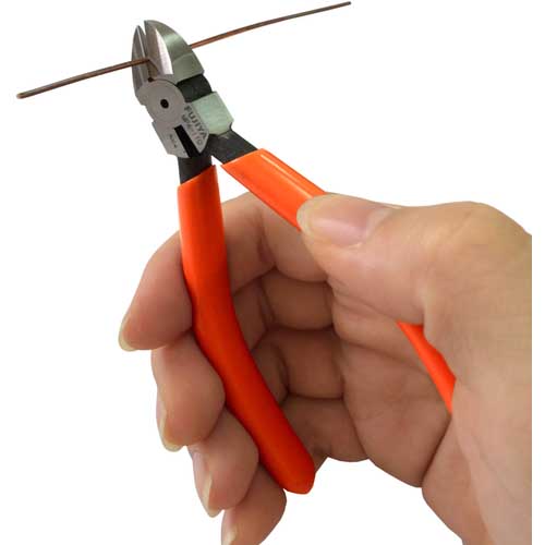 フジ矢 ミニテックスモールニッパ(バネ付) 110mm MP4-110