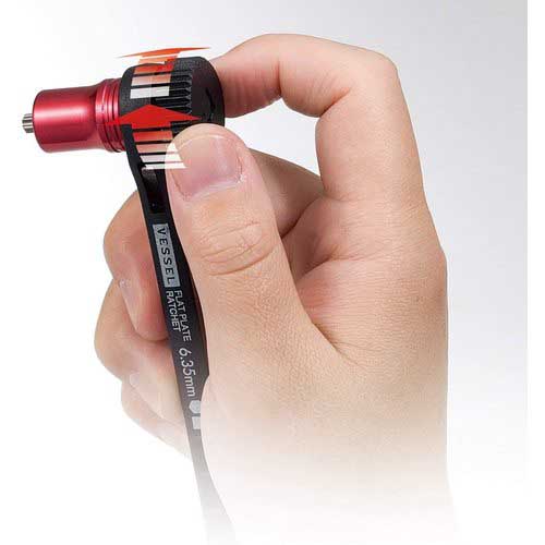 VESSEL トルクス板ラチェッドライバー No.TX-11(ビット10本組) TX-11